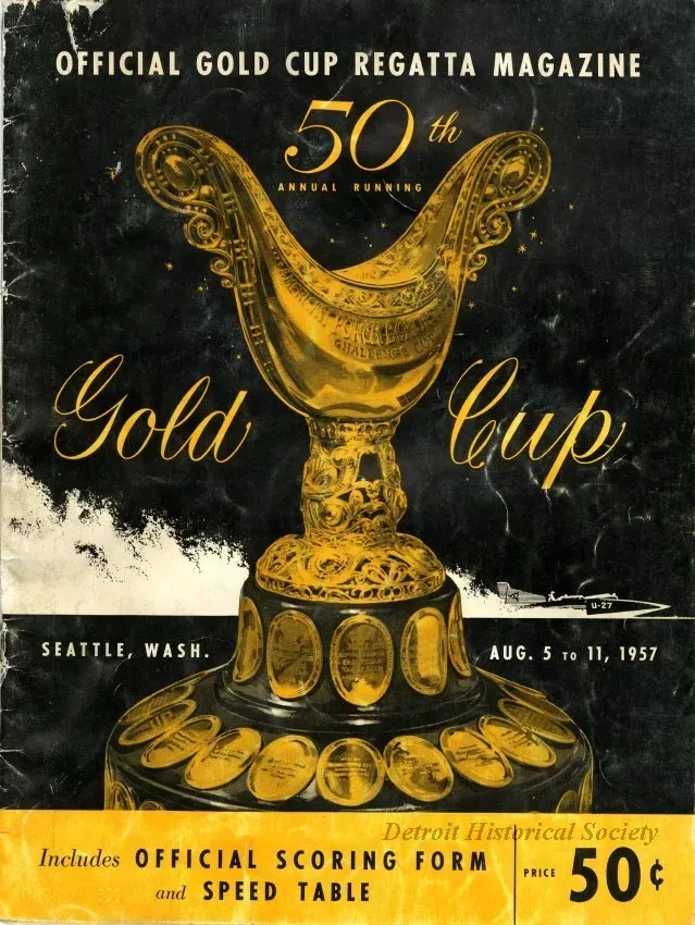 Program - Official Gold Cup Regatta Magazine,
50th Annual Running