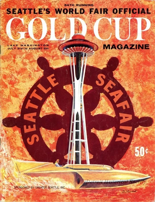 Program - Seattle World's Fair 
Official Gold Cup Magazine
