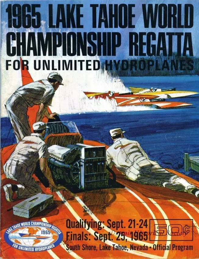 Program - 1965 Lake Tahoe Championship Regatta
for Unlimited Hydroplanes