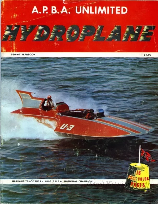 Program - A.P.B.A. Unlimited Hydroplane,
1966-67 Yearbook