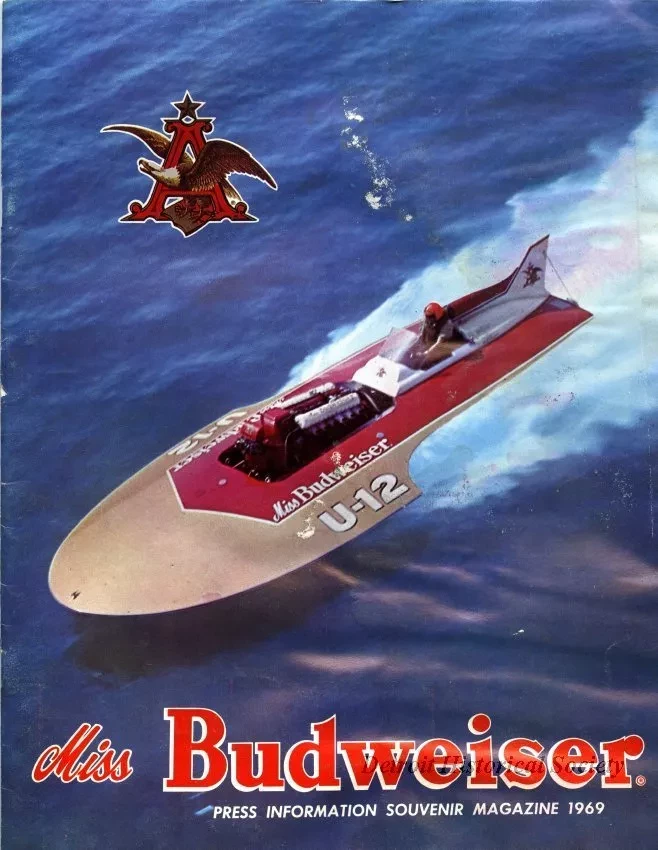 Program - Miss Budweiser
Press Information Souvenir Magazine, 1969
