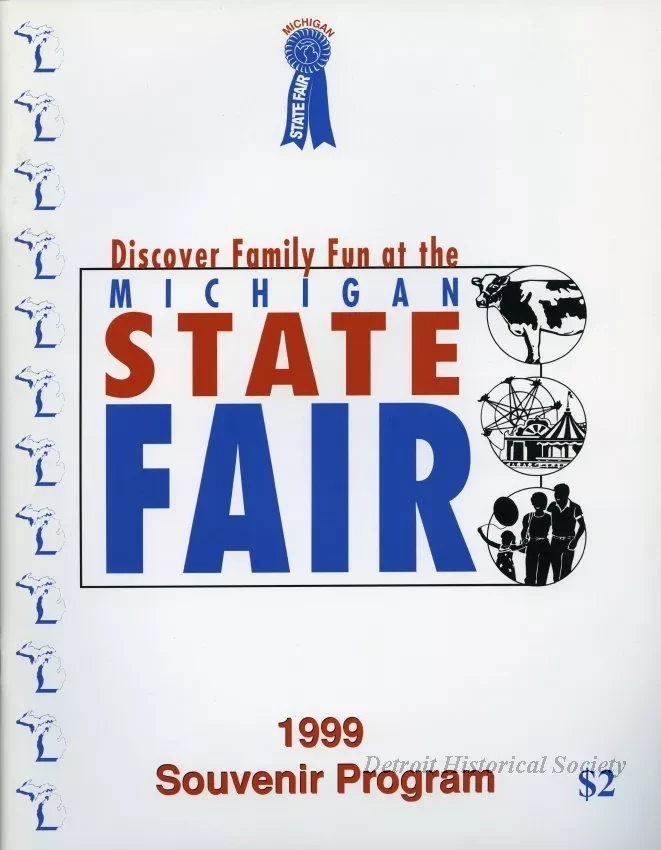 Program - 1999 Michigan State Fair Souvenir Program