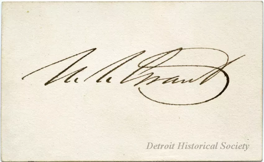 Card, Autograph