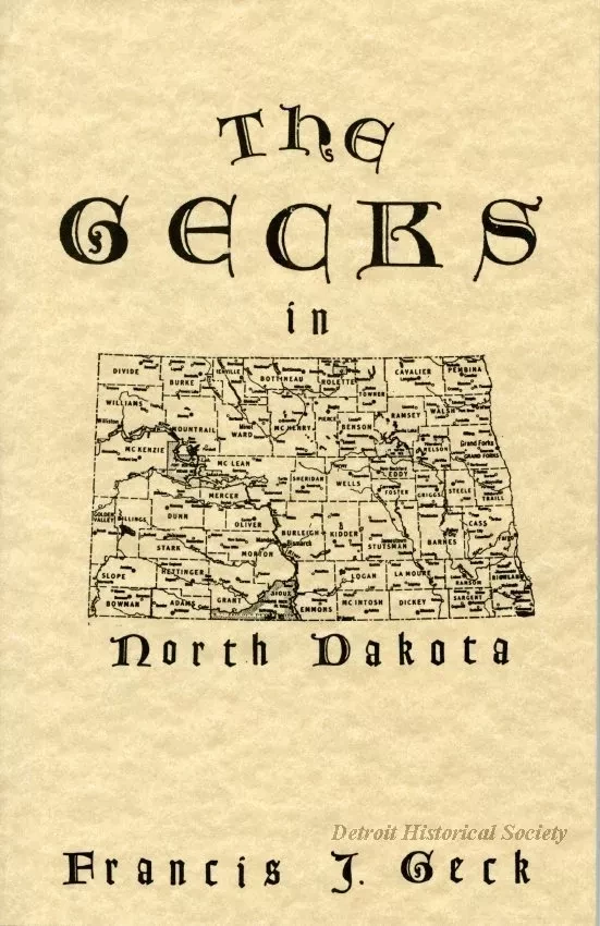 Book - The Gecks in North Dakota