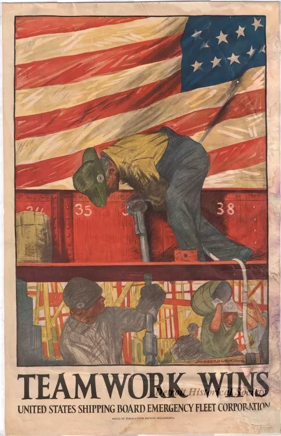 Poster - Teamwork Wins