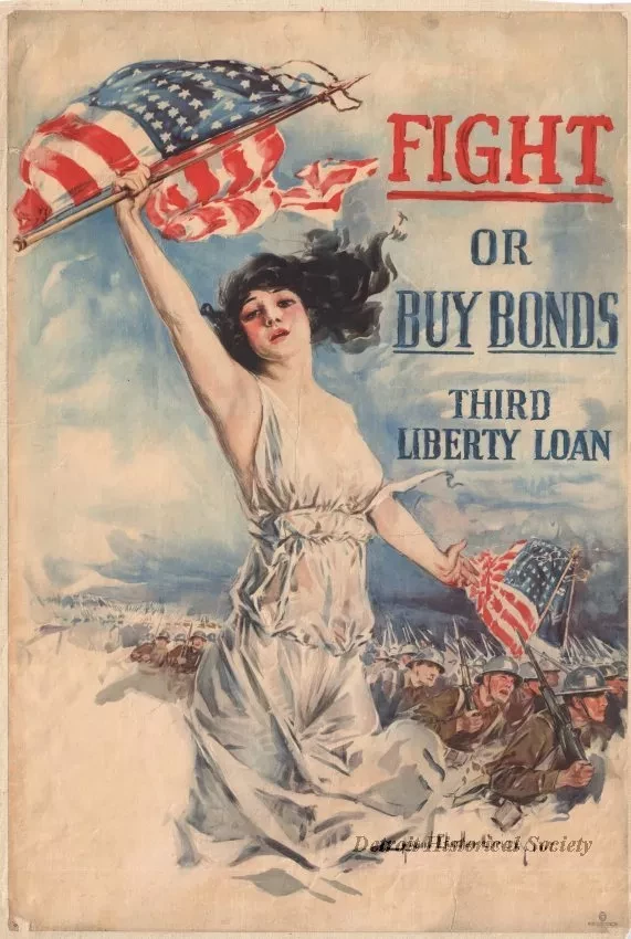 Poster - FIGHT OR BUY BONDS
Third Liberty Loan