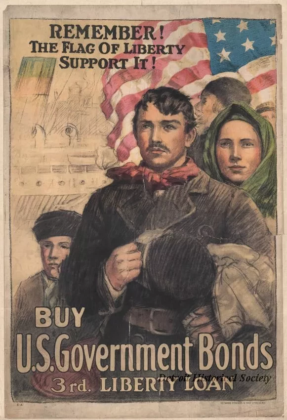 Poster - Remember!  
The Flag of Liberty, Support It!