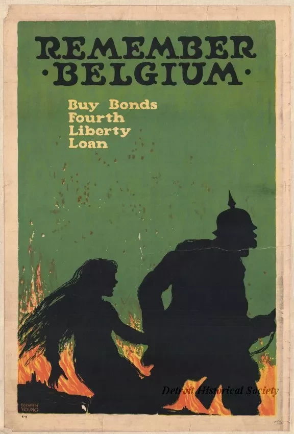 Poster - Remember Belgium