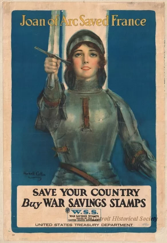 Poster - Joan of Arc Saved France
