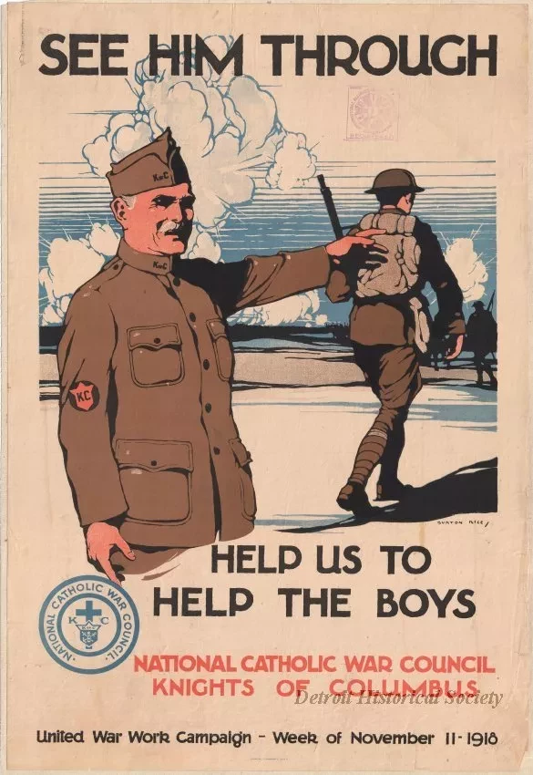 Poster - See Him Through,
Help Us To Help The Boys