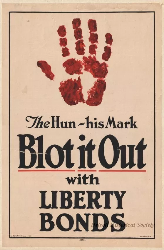 Poster - The Hun - His Mark
Blot It Out With Liberty Bonds