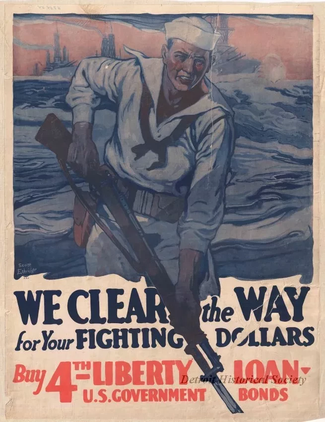 Poster - WE CLEAR the WAY for Your FIGHTING DOLLARS