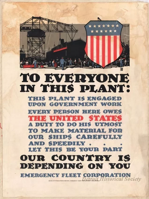 Poster - TO EVERYONE IN THIS PLANT: