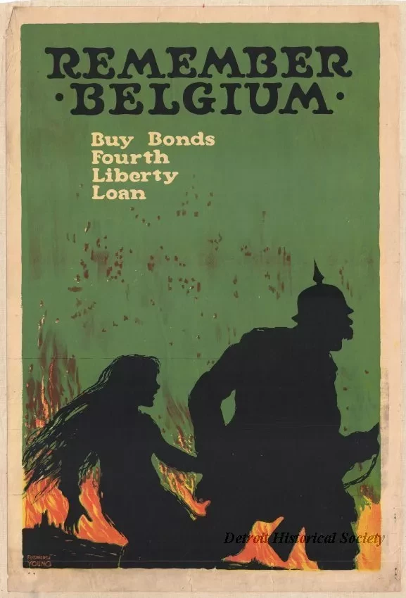 Poster - Remember Belgium