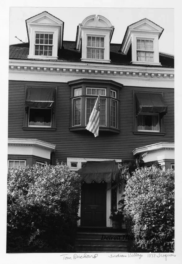 Print, Photographic - Indian Village, 1037 Iroquois