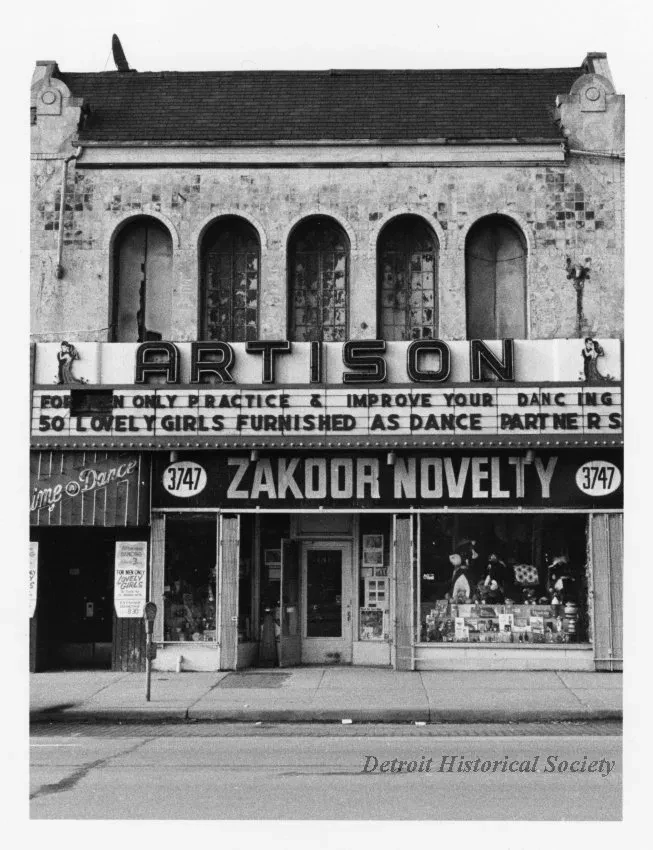 Print, Photographic - Zakoor Novelty, 3747 Woodward, Det.