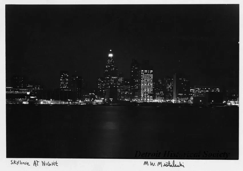 Print, Photographic - Skyline at Night