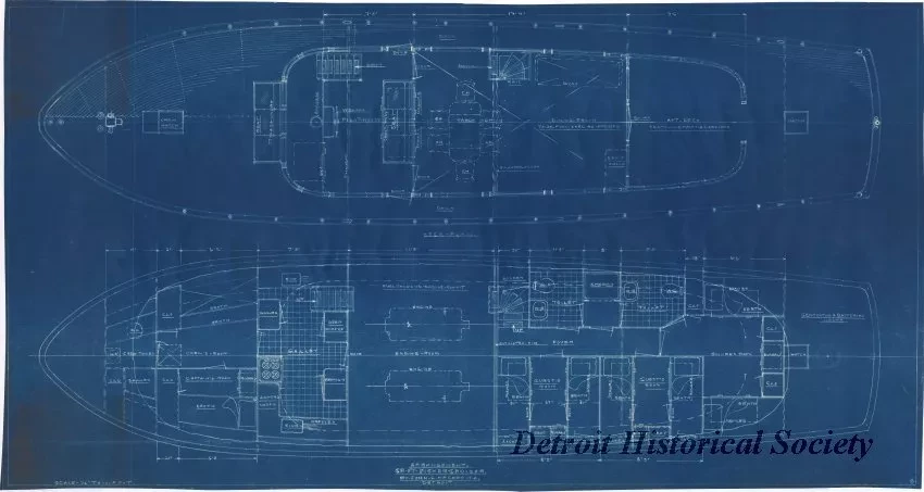 Blueprint - Arrangement, 68 Ft. Fisher Cruiser