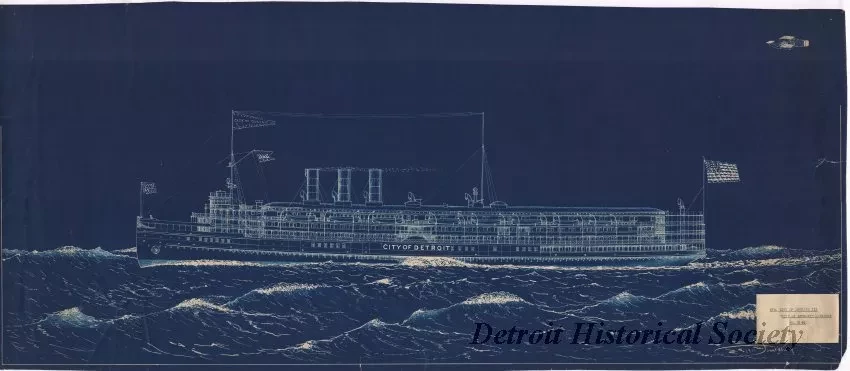 Blueprint - SS City of Detroit