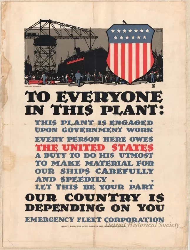 Poster - TO EVERYONE IN THIS PLANT: