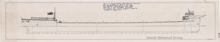 Drawing, Technical - Outboard Profile