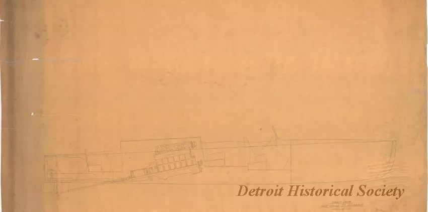 Drawing, Technical - Direct Drive
Gar Wood 33' Runabout