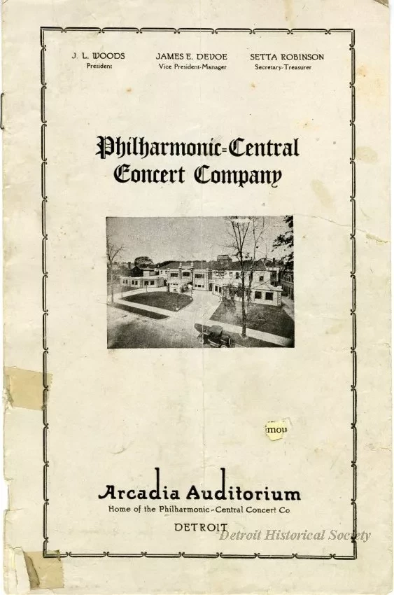 Program, Concert