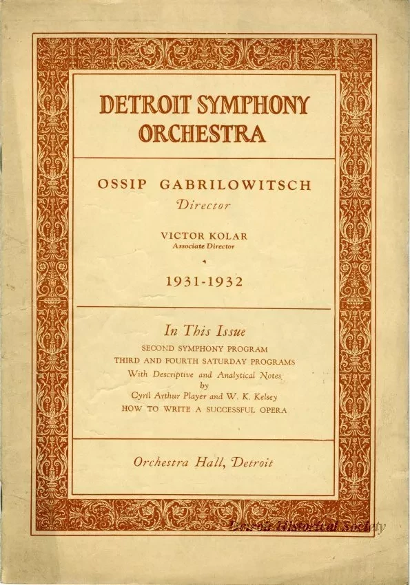Program, Concert