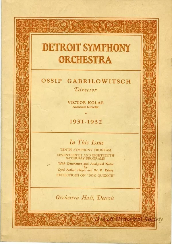 Program, Concert