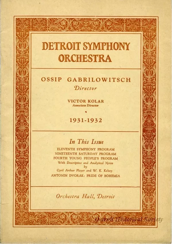 Program, Concert