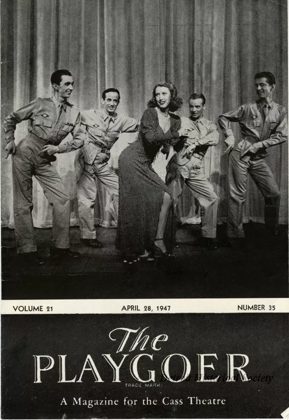 Program, Theater - The Playgoer, Volume 21, Number 35