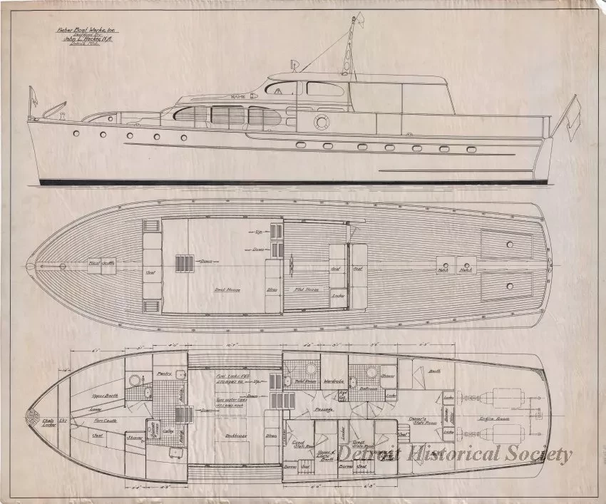 Drawing, Technical - Fisher Boat Works, Inc.