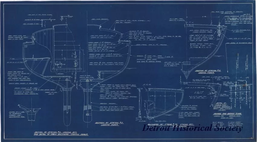 Blueprint - Yankee One-Design Class