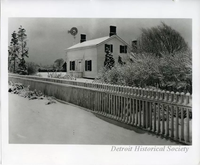 Print, Photographic - Home of William and Mary Litigot Ford