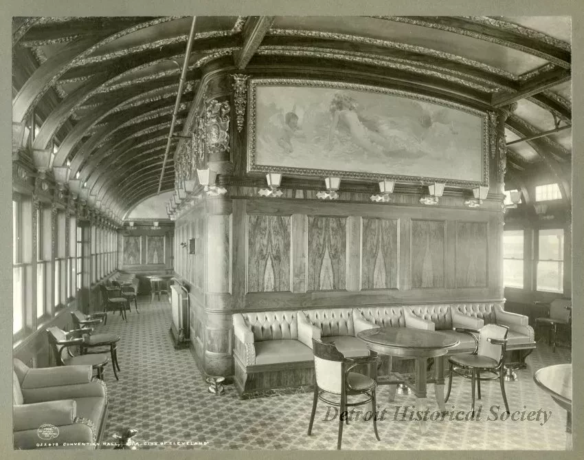 Print, Photographic - Conventional Hall, Str. "City of Cleveland"