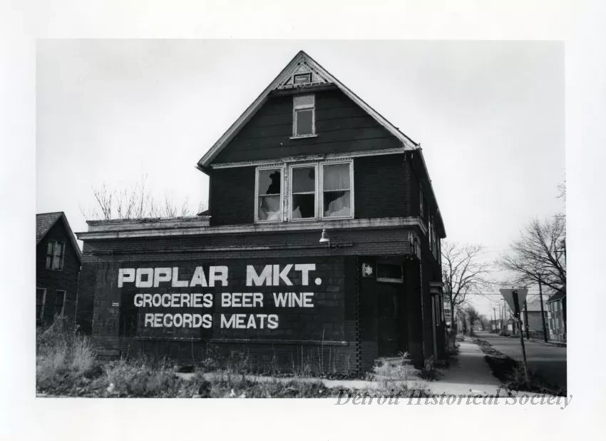Print, Photographic - 4005 17th and Poplar, Detroit, MI