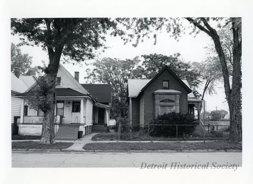 Print, Photographic - 2806 & 2800 Cochrane, Detroit, Mi