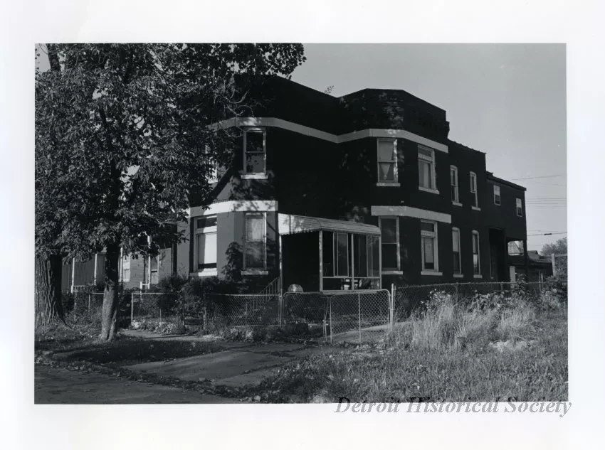 Print, Photographic - 3336 15th Street, Detroit, Michigan