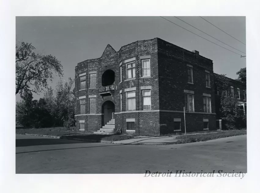 Print, Photographic - 3306 17th Street, Detroit, Michigan