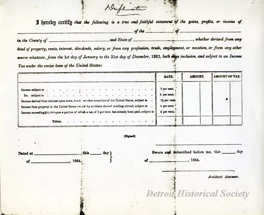 Form - Income tax return