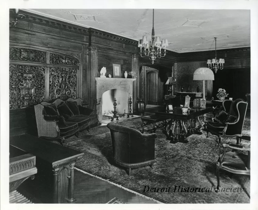 Print, Photographic - Living Room of Fair Lane