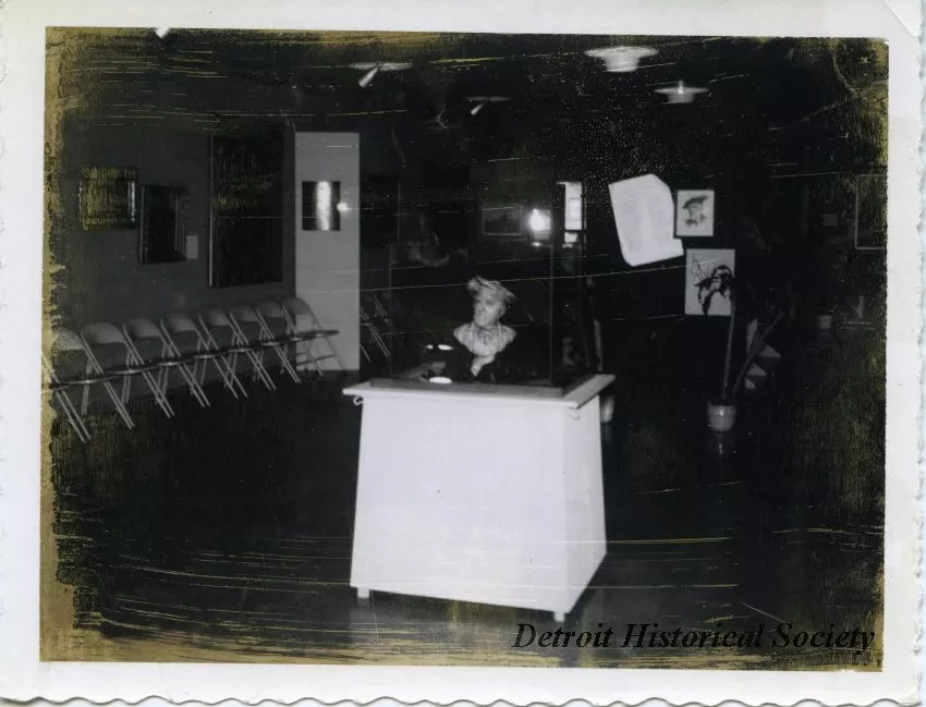 Print, Photographic - Room at Detroit Historical Museum Robert Hopkin exhibit