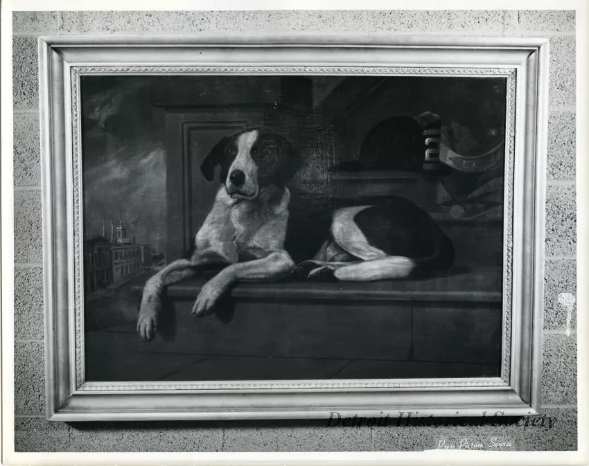 Print, Photographic - Old Joe - Photo of Robert Hopkin Painting 'Old Joe'