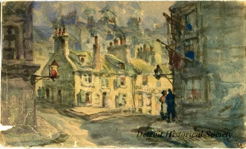 Painting - Robert Hopkin Watercolor