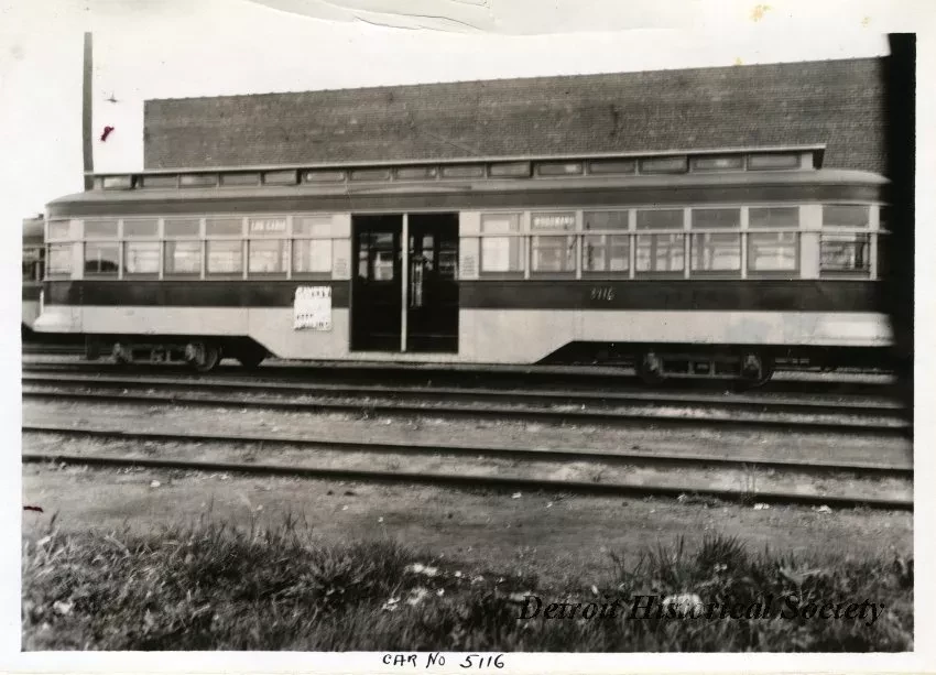 Print, Photographic - Car No. 5116