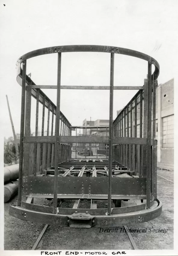 Print, Photographic - Front End - Motor Car