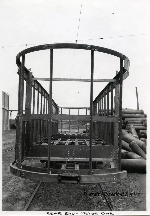 Print, Photographic - Rear End - Motor Car