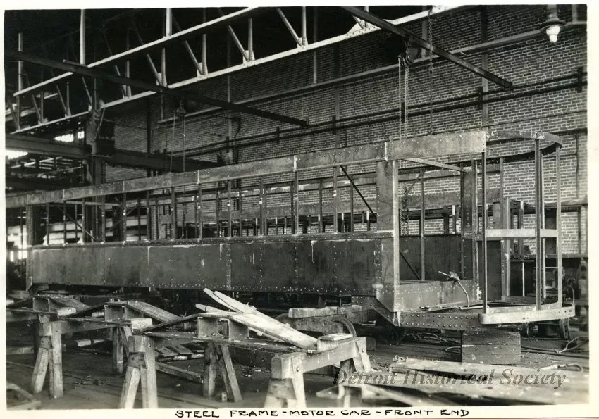 Print, Photographic - Steel Frame - Motor Car - Front End