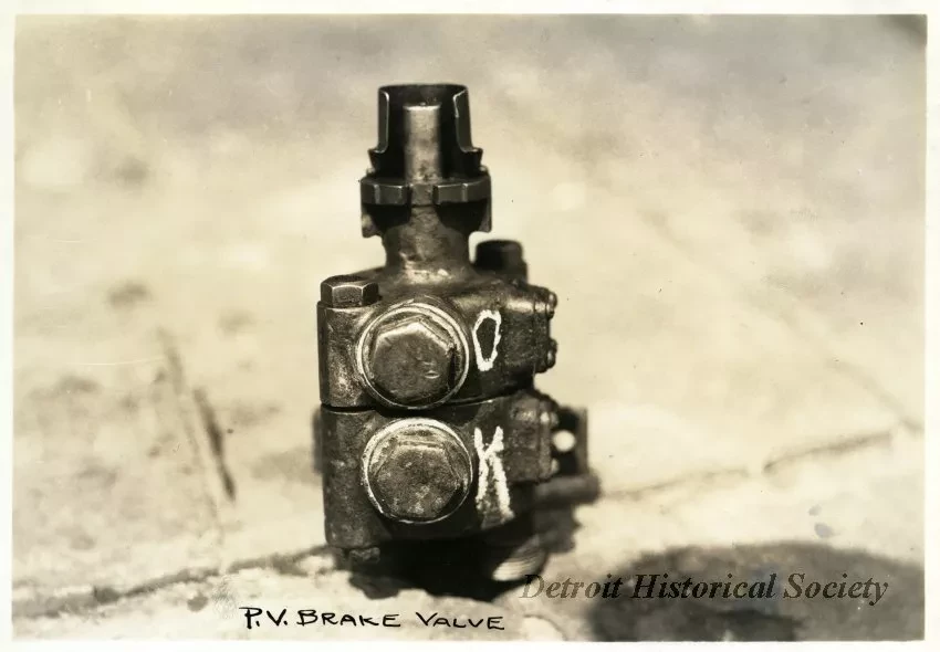 Print, Photographic - P.V. Brake Valve