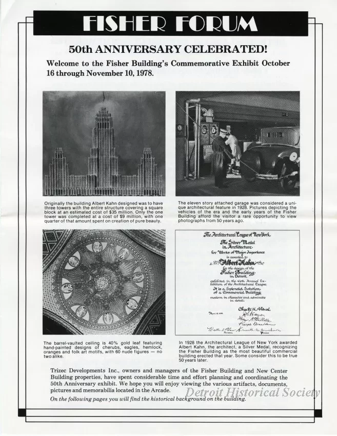 Pamphlet - Fisher Forum